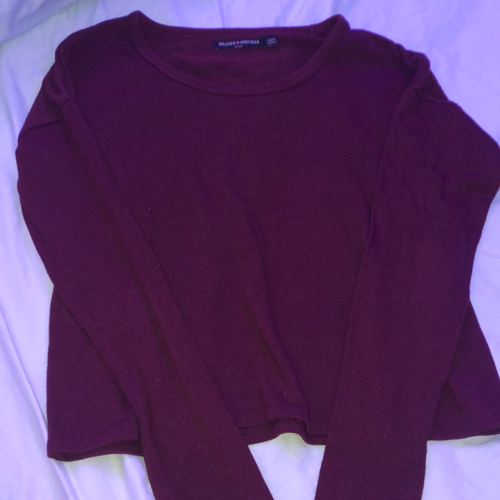 Basic Burgundy Top